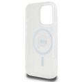 Obal Karl Lagerfeld pre iPhone 16 Pro Max 6,9" KLHMP16XHLSKIH biely tvrdý IML Metal Karl Head MagSafe