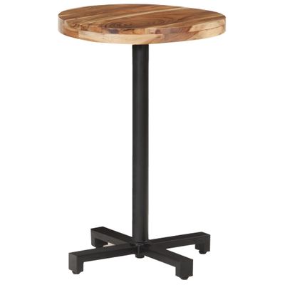 vidaXL Bistro stôl okrúhly Ø50x75 cm akáciový masív