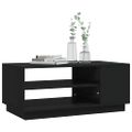 vidaXL Konferenčný stolík čierny 102x55x43 cm drevotrieska