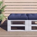 vidaXL Vankúš na paletový nábytok modrý 58x58x10 cm oxfordská látka