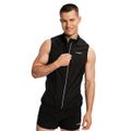 Pánska bežecká vesta Pulse X Black - GymBeam, veľkosť L