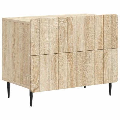 vidaXL Nočný stolík Dub sonoma 62 x 34,5 x 49,5 cm Kompozitné drevo