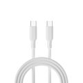 Kábel Forever recyklačný USB-C - USB-C 1,5 m 3A KR15-CC-00 biely