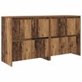 vidaXL Komody 2 ks Staré drevo 70 x 41 x 75 cm Kompozitné drevo