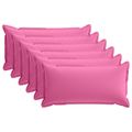 vidaXL Poťah na podložku 6 ks HOUTEN Ružová 40 x 70 cm Polyester