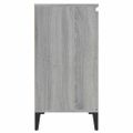 vidaXL Komoda sivý dub sonoma 60x35x70 cm spracované drevo