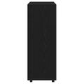 vidaXL Šatník čierny dub 80x40x110 cm, imitácia dreva