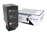 Vysoká výtěžnost - purpurová - originální - kazeta s barvivem LCCP - pro Lexmark CS725de, CS725dte