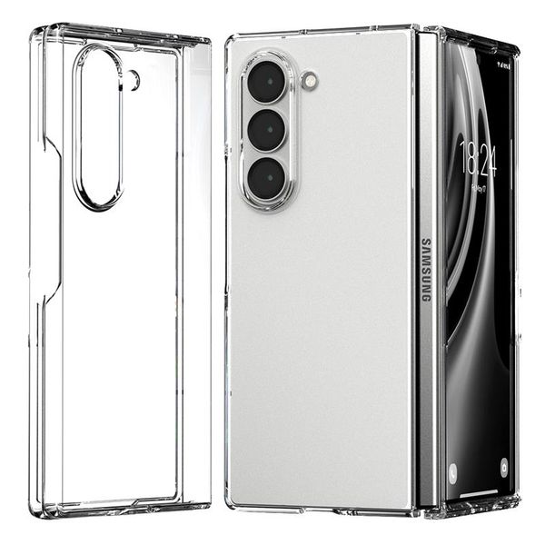 Pevné PC puzdro MERCURY Samsung Z Fold 6 priehľadné