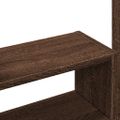 vidaXL Organizér na stôl, hnedý dub 38,5x17x39 cm, kompozitné drevo