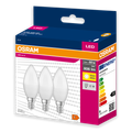 OSRAM LED žiarovka Clas B 60 7.5 W E14 Teplá biela 3ks