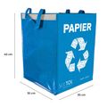 Taška na triedený odpad SORT EASY PAPIER, 30x30x40cm, 36l SIXTOL