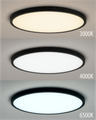 LED stropní 3CCT svítidlo TR-75S - 24W 2500lm ø30x2,5cm Trixline
