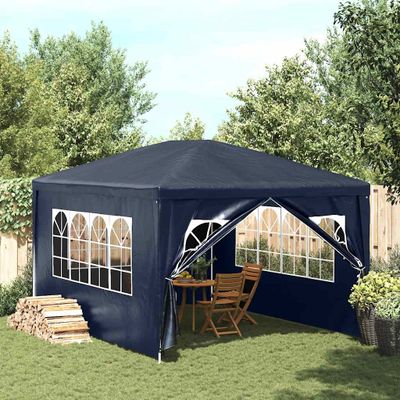 vidaXL Párty stan 3x4 m, modrý