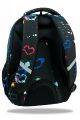 Školská taška Fast 40 cm Hello Kitty Neon Black