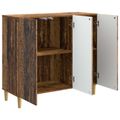vidaXL Servírovacia skriňa Staré drevo 89 x 34,5 x 80 cm