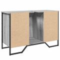 vidaXL Skrinka na umývadlo sivá sonoma 91x35x60 cm kompozitné drevo