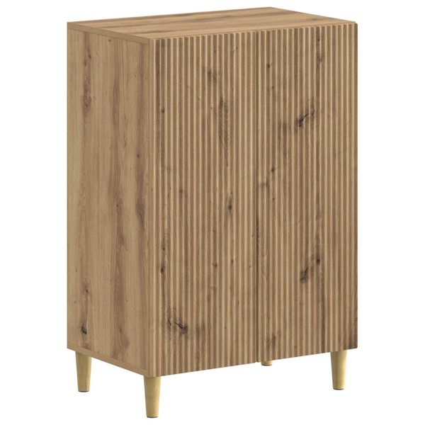 vidaXL Skriňa na topánky ARNHEM 59,5 x 39,5 x 90 cm Kompozitné drevo