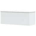 vidaXL Úložný box biely 90x35x35 cm kompozitné drevo