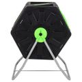 vidaXL Bubnový kompostér 60x58x74 cm 105 l polypropylén