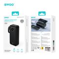 BWOO 22,5W 30000 mAh power bank with LCD screen, black