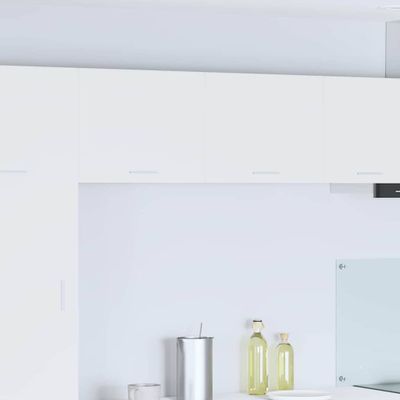 vidaXL Závesná skrinka 2 pcs Biela 50 x 31 x 40 cm Kompozitné drevo