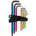 Súprava imbusových kľúčov 1,5-10 190mm Wera 950/9 Hex-Plux Multicolour, 9dielna Sada imbusových klíčů 1,5-10 190mm Wera 950/9 Hex-Plux Multicolour, 9dílná