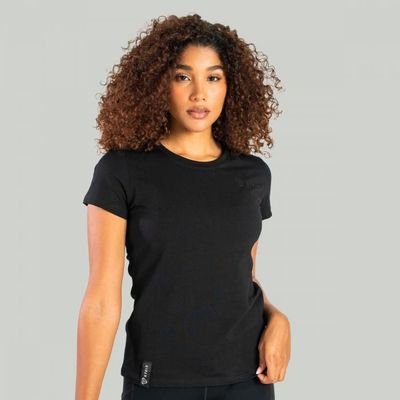 Dámske tričko Essential Black - STRIX, veľkosť XS, veľkosť oblečenia XS