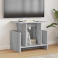 vidaXL TV stolík 50 x 35 x 45 cm Sivý Sonoma Kompozitné drevo