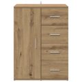 vidaXL Servírovacia skriňa Remeselný dub 59 x 39 x 80 cm