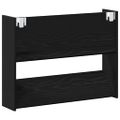 vidaXL Skriňa na topánky 2 ks 83 x 18 x 60 cm Kompozitné drevo