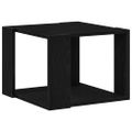 vidaXL Konferenčný stolík Čierny dub 40 x 40 x 30 cm Kompozitné drevo