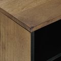 vidaXL TV skrinka Hnedá 80 x 31,5 x 46 cm Masívne mango drevo