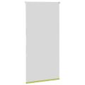 vidaXL Zatemňovacia roleta, listy, zelená, 70x130 cm, šírka látky 65,7 cm, polyester