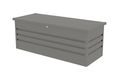 Záhradný box G21 Denver 560 L, metalický šedý plechový
