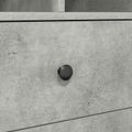 vidaXL Highboard so zásuvkou Betónová šedá 45,5 x 34 x 127 cm