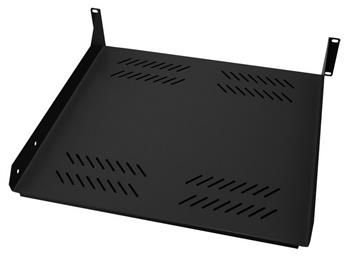 XtendLan Police 400mm, univerzal, 2U, 45kg nosnost, čierna