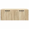 vidaXL Nástenná TV skrinka Nástenný Dub sonoma 78,5 x 41 x 30 cm