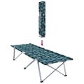 vidaXL Skladacia kempingová posteľ 2 ks Les 194 x 62,5 x 42,5 cm