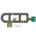 Crazy Motors Mestský okruh (Obrovské puzzle – 26 ks)