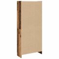vidaXL Vysoká skrinka staré drevo 82,5x30,5x185 cm kompozitné drevo