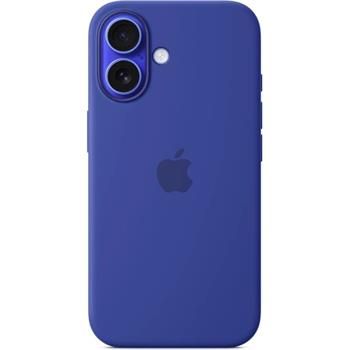 iPhone 16 Silicone Case s MS - Ultramarínová