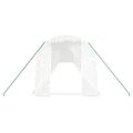 vidaXL Fóliovník s oceľovým rámom biely 32 m² 16x2x2 m