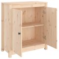 vidaXL Komoda 70x35x80 cm borovicový masív
