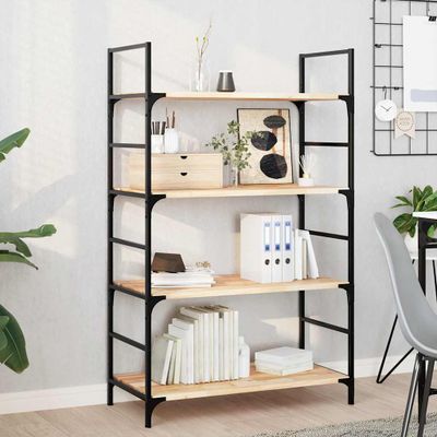 vidaXL Plávajúce police 4 ks 60x40x2 cm, neošetrený akáciový masív