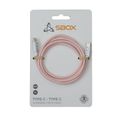 SBOX Kábel USB-C samec/USB-C samec,1m, ružový