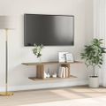 vidaXL Zostava TV skriniek 103 x 30 x 26,5 cm Hnedá Kompozitné drevo