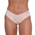 Bezšvové nohavičky Classic 3Pack Beige - GymBeam