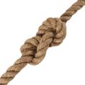 vidaXL Lano zo 100% juty, 10 mm, 100 m