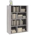 vidaXL Komoda sivý dub sonoma 80x30x106 cm spracované drevo